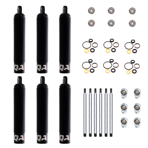 6Q7-DRY-6PK 6Q Non-Adjustable Dry Shock Six Pack, Twin Tube, 7in. Stroke, Linear