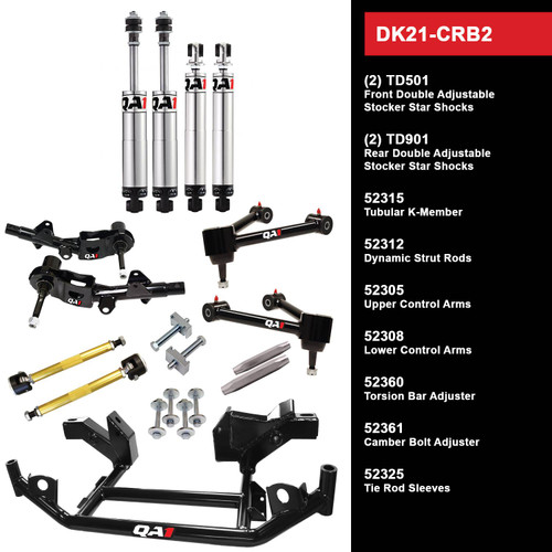 HK21-CRB2 Level 1 Full Vehicle Handling Kit, 66-67 Mopar B-Body