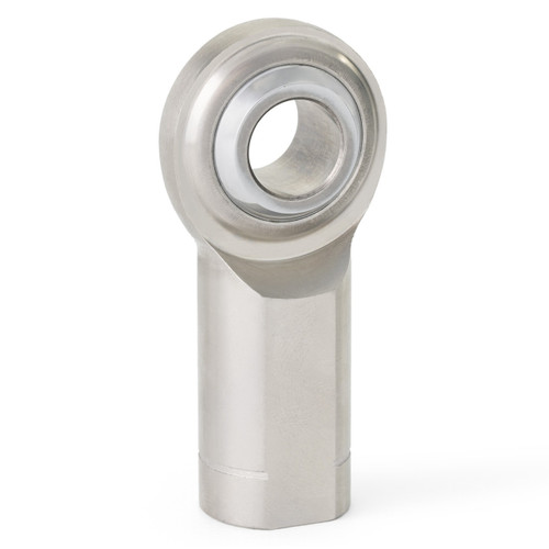 GFL7T G Series 2 Piece Stainless Rod End, 7/16in. Bore, 7/16in.-20 LH Female Thread, PTFE Lined