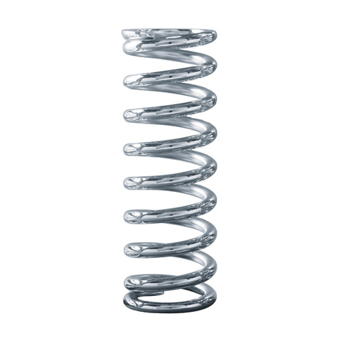 12CS175 Chrome Coil Spring, 12in., 2-1/2in. ID, 175lbs/in.