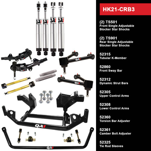 HK21-CRB4 Level 1 Full Vehicle Handling Kit, 71-72 Mopar B-Body