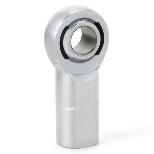 MXFR10 MX Series Alloy Loader Slot Rod End, 10mm Bore, M10X1.5 RH Female Thread, PTFE Lined
