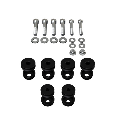 5263 Aluminum Body Mount Kit, 67-81 GM F, 68-72 X Body