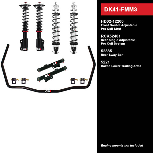 HK41-FMM3 Level 1 Full Vehicle Handling Kit, 90-93 Mustang, W