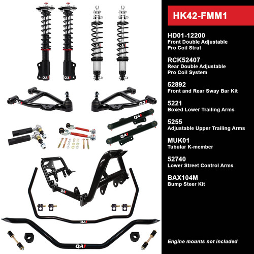 HK43-FMM1 Level 3 Full Vehicle Handling Kit, 79-86 Mustang