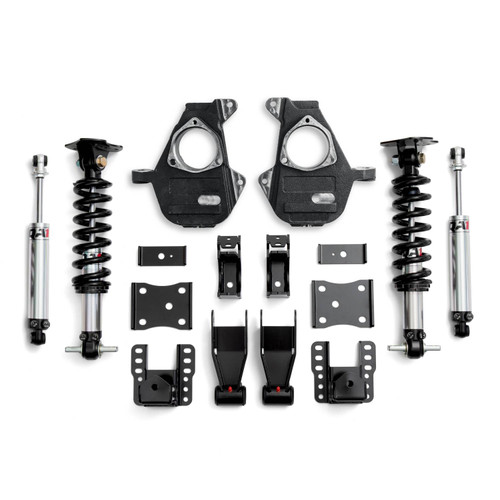 LK12-GMT03 4/6 Lowering Kit, 07-16 Silverado/Sierra 1500, 2WD, Cast Steel Arms, Double Adjustable