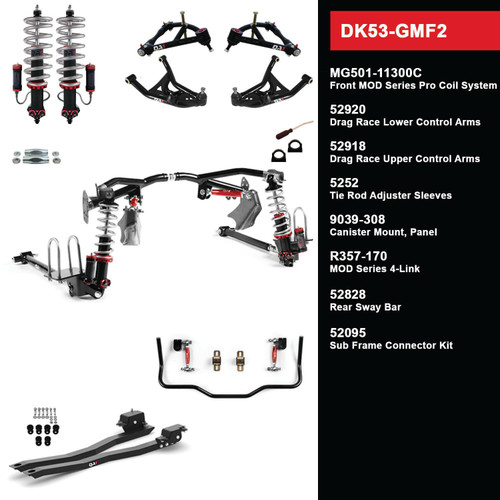 DK53-GMF2 Level 3 Drag Kit, 75-81 GM F Body