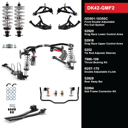 52094 Subframe Connector Kit, 70-74 GM F Body