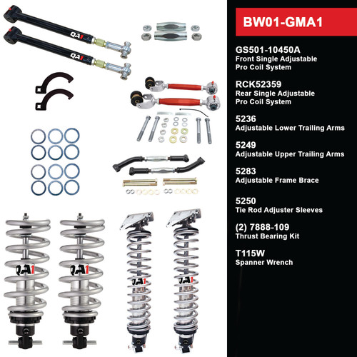 QA1 BW01-GMB6 Big Wheel Kit, 1991-1996 GM B-Body