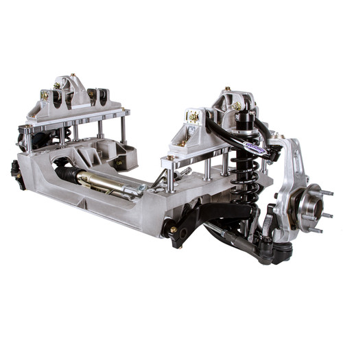 Detroit Speed Aluma-Frame Front Suspension System - Double Adjustable Remote Shocks 032050-RDS