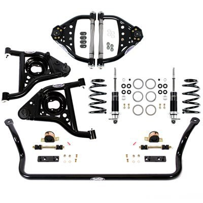 Detroit Speed Front Speed Kit 2 - Single Adjustable Shocks - SBC