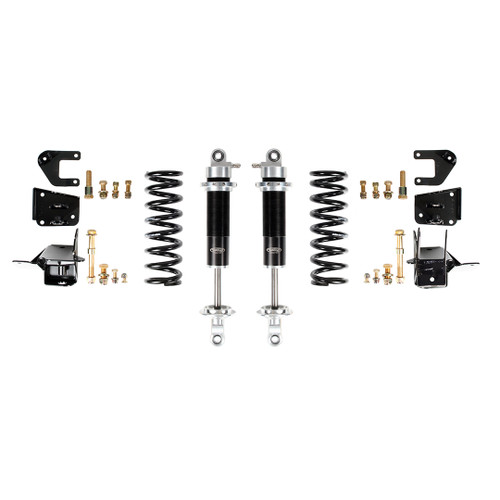 Detroit Speed Rear Coilover Conversion Kit - Double Adjustable Shocks - Stock Axle 042404-DDS