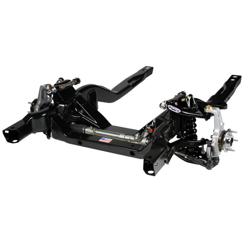 シャリーフレーム(パーツ多数) Detroit Speed Powdercoated Hydroformed SubFrame - Single