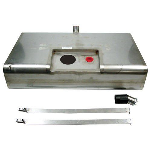 Detroit Speed Stainless Steel Narrowed Fuel Tank - Holley Pump