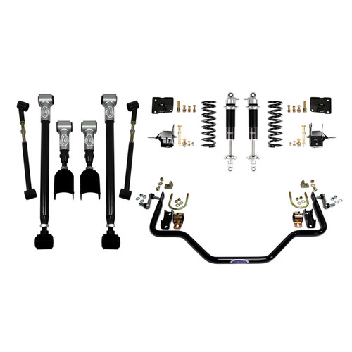 Detroit Speed Rear Speed Kit 3 - Double Adjustable Shocks - Stock Axle 041613-DDS