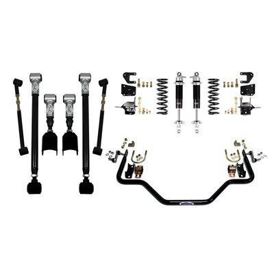Detroit Speed Rear Speed Kit 3 - Double Adjustable Shocks - Stock