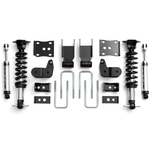 QA1 LK01-FF04 3/5 Lowering Kit, 2021-2026 F150, 4WD, Single Adjustable
