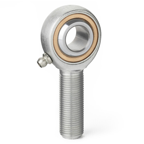 VML3Z V Series 3 Piece Bronze Race Rod End, 3/16in. Bore, 10-32 LH Male Thread   