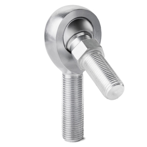 XML6-7S X Series Alloy Loader Slot Rod End, 3/8in. Bore, 7/16in.-20 LH Male Thread, PTFE Lined  