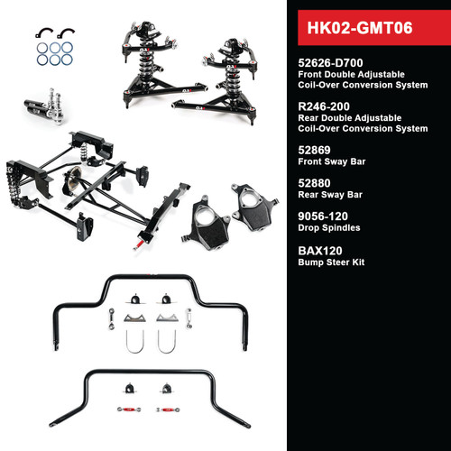 HK02-GMT06 Level 2 Full Vehicle Handling Kit, 99-06 Silverado/Sierra 1500 2WD, Long Bed