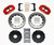 Wilwood 140-8921-DR 13in. Forged Narrow Superlite 6R Big Brake Front Brake Kit, Red Calipers