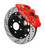 Wilwood 140-13886-DR 14in. AERO6 Big Brake Front Brake Kit, Red Calipers