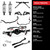 QA1 HK02-FM02RS Level 2 Full Vehicle Handling Kit with QA1 9 in. housing, 67-70 Mustang