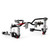 QA1 R223-130 Four Link Kit, 64-66 Mustang, Double Adjustable