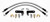 Wilwood Brake Hose Kit, 70-73 Mustang Drum Spindle 220-9195