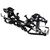 QA1 front suspension crossmember with rack and pinion steering for 1973–1987 Chevy C10 Squarebody trucks