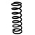 10HT125B High Travel Coil Spring, 10in., 2-1/2in. ID, 125lbs/in., Straight, Black