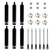 6Q6R-DRY-6PK 6Q Adjustable Dry Shock Six Pack, Twin Tube, 6in. Stroke, Linear