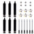 6Q7RLD-DRY-6PK 6Q Adjustable Dry Shock Six Pack, Twin Tube, 7in. Stroke, Linear Digressive