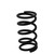 7HT250B High Travel Coil Spring, 7in., 2-1/2in. ID, 250lbs/in., Straight, Black