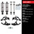 DK22-GMF2 Level 1 Full Vehicle Drag Kit, 70-81 GM F-Body, W/ Shocks