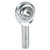 MGMR6T MG Series 2 Piece Stainless Rod End, 6mm Bore, M6X1.0 RH Male Thread, PTFE Lined