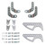 MT100K Weld-In Shock Bracket Kit for 3.00in. Axle Tube