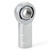 MXFL12 MX Series Alloy Loader Slot Rod End, 12mm Bore, M12X1.75 LH Female Thread, PTFE Lined