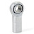 MXFR6 MX Series Alloy Loader Slot Rod End, 6mm Bore, M6X1.0 RH Female Thread, PTFE Lined