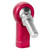 AFL6S A Series Aluminum Loader Slot Rod End, 3/8in. Bore, 3/8in.-24 LH Female Thread, PTFE Lined  