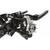 Detroit Speed Powdercoated Hydroformed Subframe - Double Adjustable Remote Shocks - Small Block Chevy/LS 032004-RDS