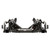 Detroit Speed Powdercoated Hydroformed Subframe - Single Adjustable Shocks - Big Block Chevy 032005-SDS