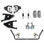 Detroit Speed Front Speed Kit 2 -  Double Adjustable Shocks - Tubular Sway Bar - BBC 031322-DDS