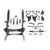 Detroit Speed Bare Hydroformed Subframe - Non-Adjustable Shocks - Small Block Chevy/LS 032017DS