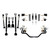 Detroit Speed Rear Speed Kit 3 - Double Adjustable Shocks - Stock Axle 041613-DDS