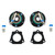 Detroit Speed X-Tracker Hub Adapter Kit 030601DS