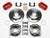 Wilwood Rear Brake Kit, 11in. Rotor and Park Brake, Red Caliper 140-11389-R