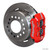 Wilwood Rear Brake Kit, 11in. Rotor and Park Brake, Red Caliper 140-11389-R