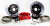 Baer Brakes 4262152R 14" Pro+ Rear Brake Kit, Red, SDZ