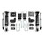 QA1 LK02-FF03 3/5 Lowering Kit, 2021-2026 F150, 2WD, Double Adjustable